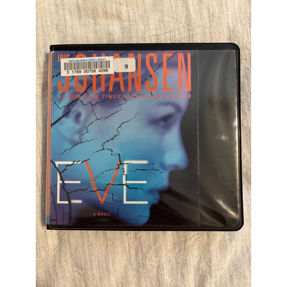 Iris Johansen Eve Unabridged Audiobook CD Library Copy 9 Disc Thriller